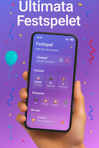 Festspel app home screen