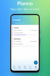 Planno task planning screen